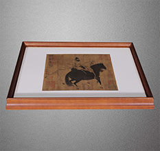 东阿书画装裱配框服务案例